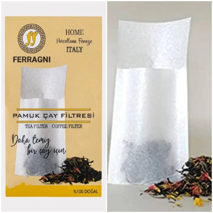 Çay Demleme Poşeti (Çay Filtresi)  XL JUMBO BOY Tek Paket (30 Adet) 