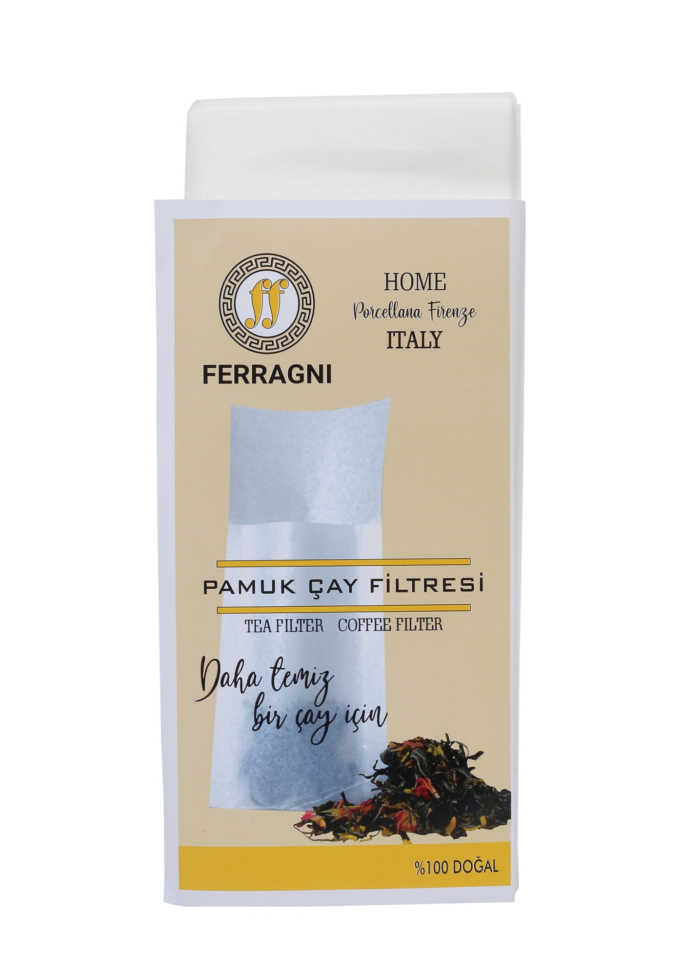 Çay Demleme Poşeti (Çay Filtresi) 10*22 cm( L BOY)  100 lü 2 Paket (200 Adet)