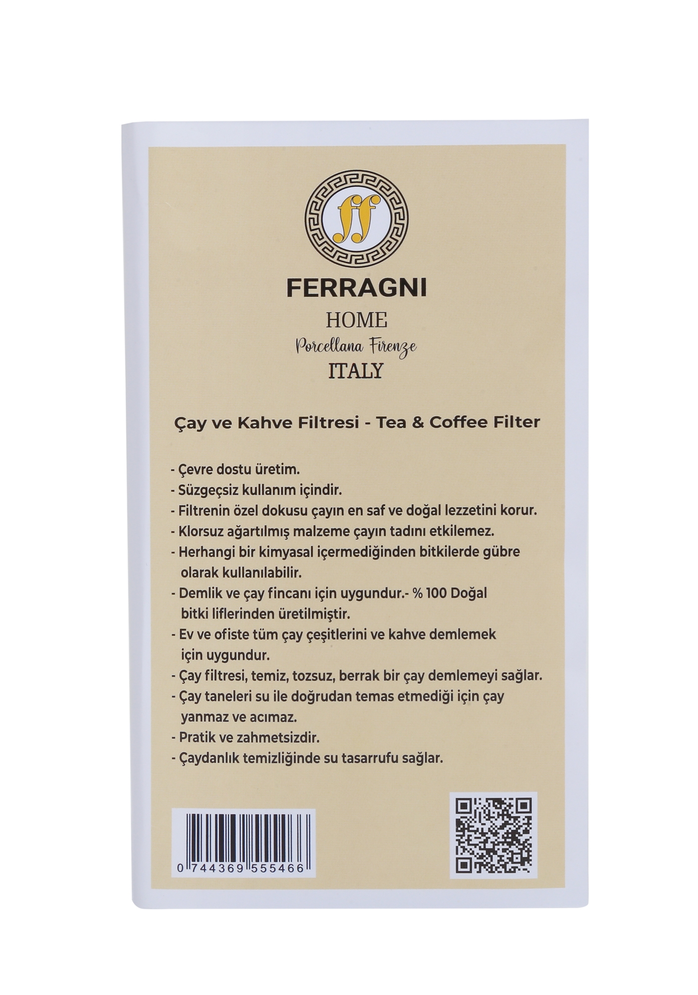 Çay Demleme Poşeti (Çay Filtresi)  XL JUMBO BOY Tek Paket (30 Adet) 