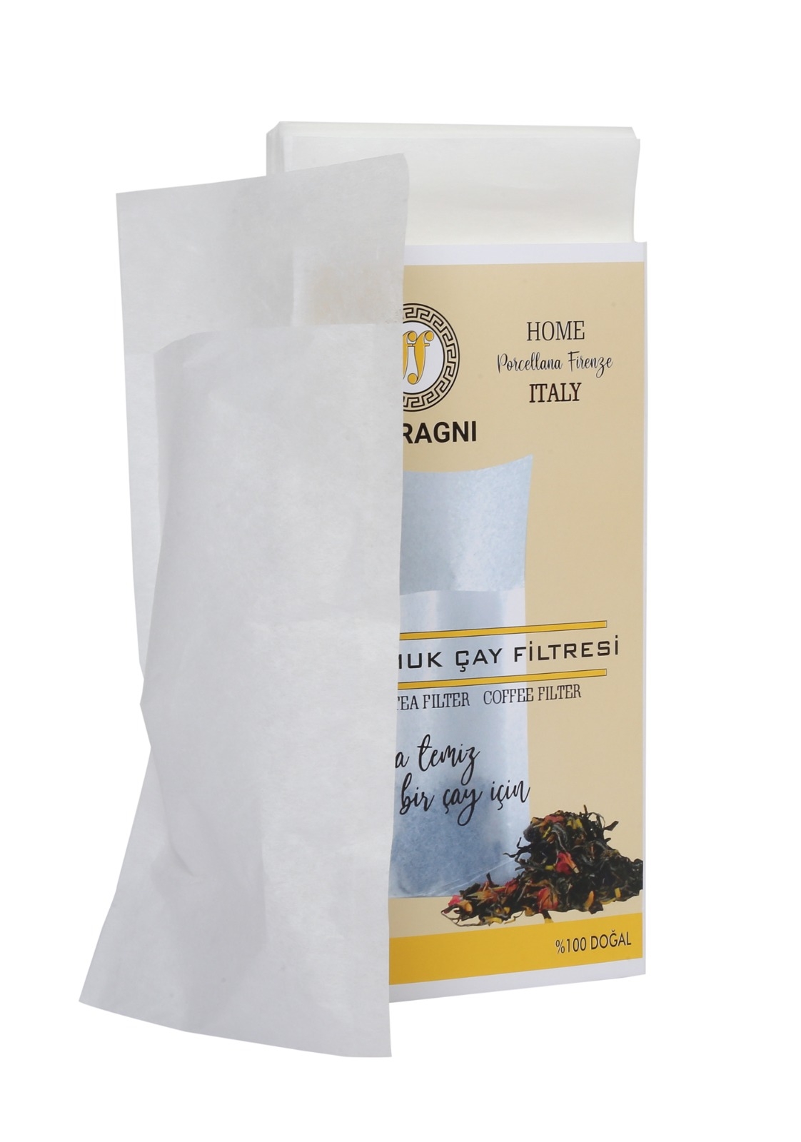 Çay Demleme Poşeti (Çay Filtresi) 10*22 cm( L BOY)  100 lü 2 Paket (200 Adet)